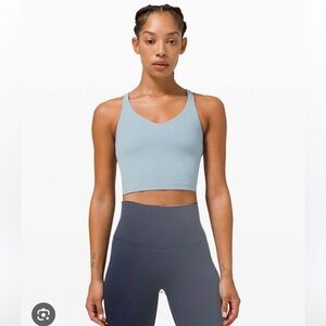 lululemon athletica Light Blue Tank Top